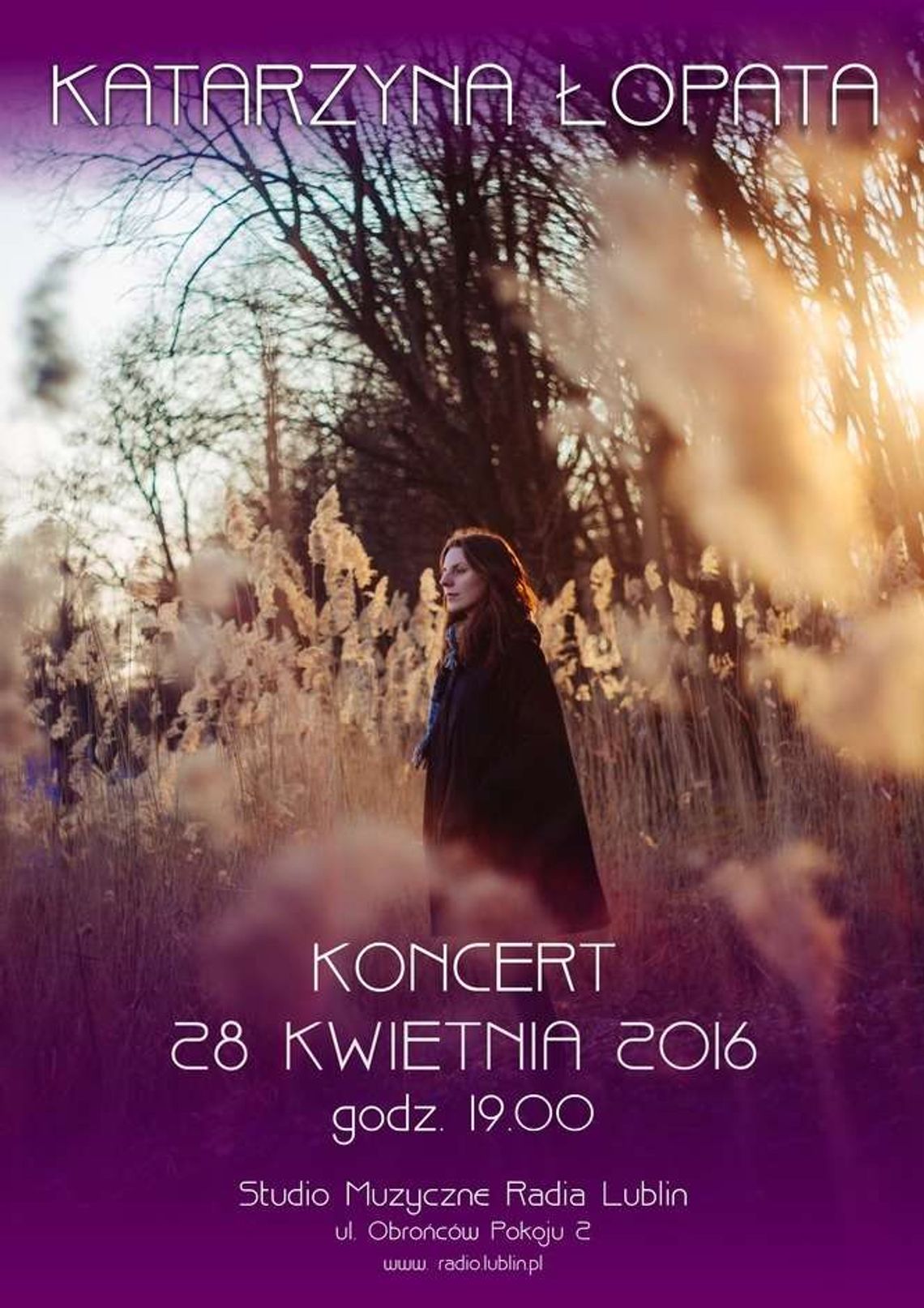 Koncert Katarzyny Łopaty w Radiu Lublin Koncert Katarzyny Łopaty w Radiu Lublin