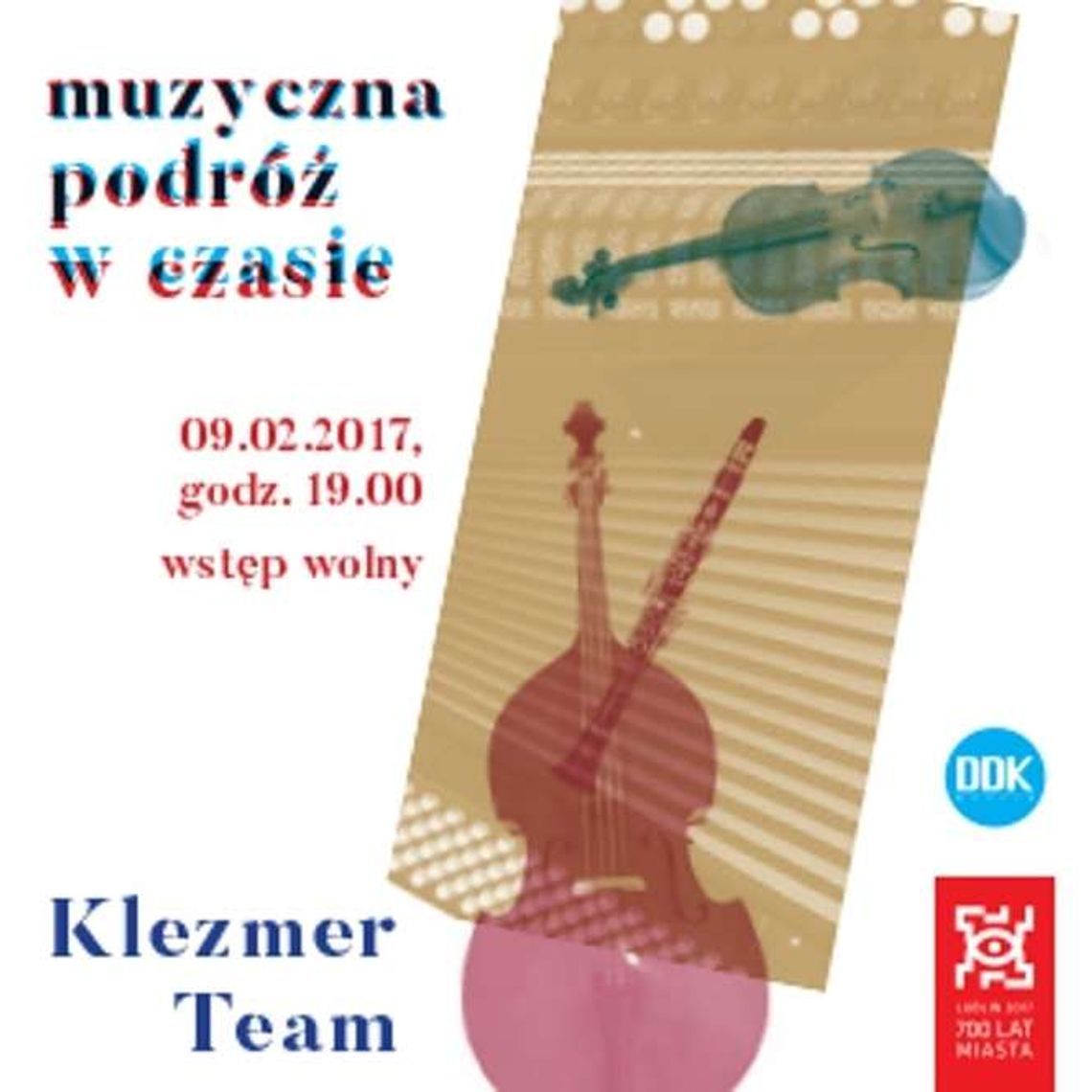 Koncert Klezmer Team w DDK Węglin
