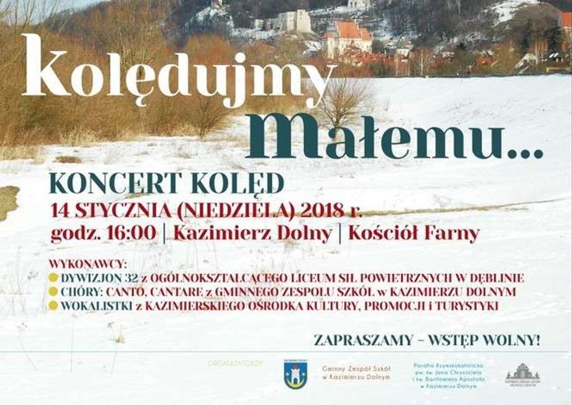 Koncert kolęd w Kazimierzu Dolnym