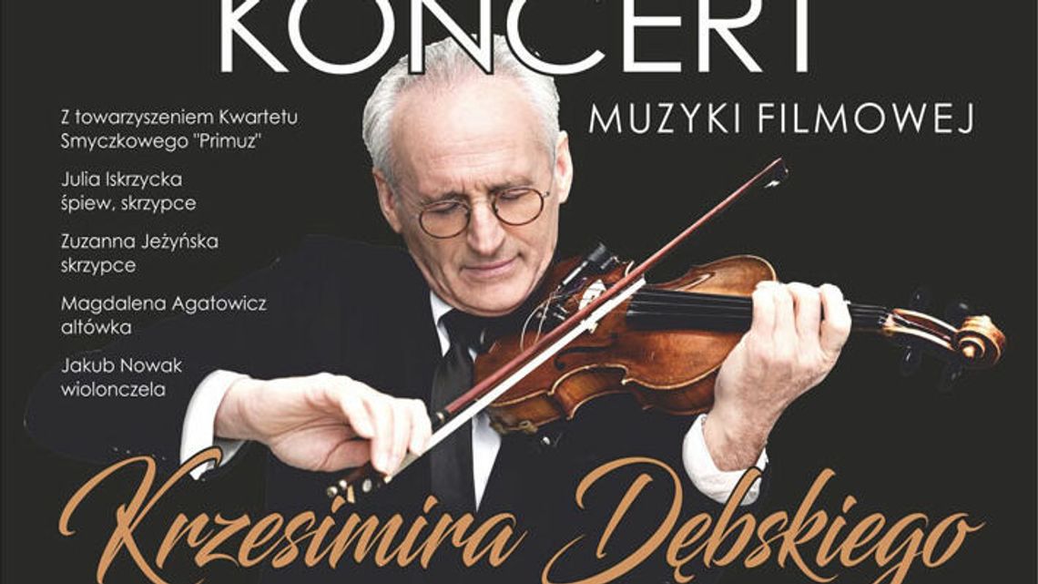 Koncert Krzesimira Dębskiego w Nałęczowie