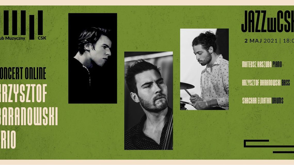 Koncert: Krzysztof Baranowski Trio online
