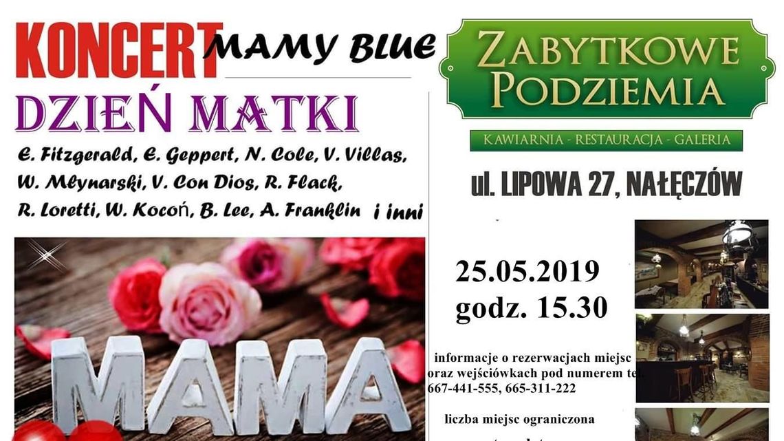 Koncert "Mamy Blue" w Nałęczowie