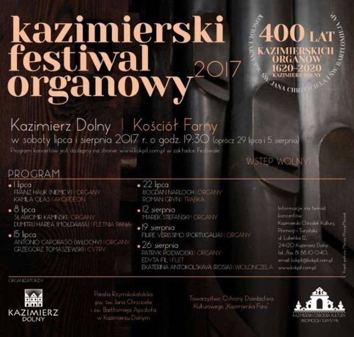 Koncert Marka Stefańskiego w Kazimierzu