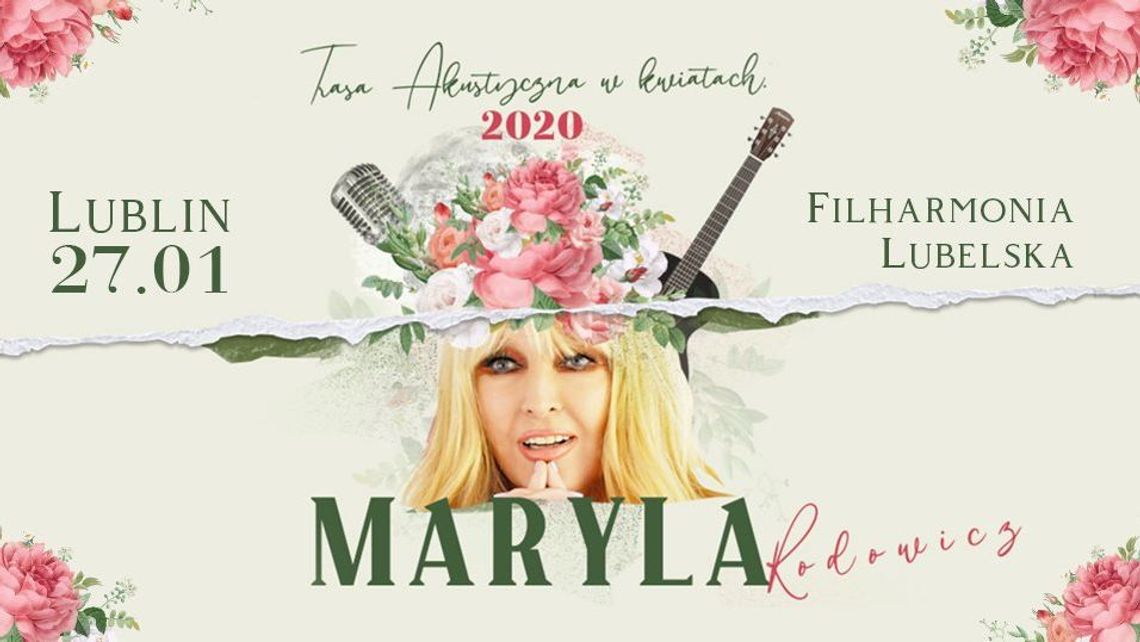Koncert Maryli Rodowicz w Filharmonii Lubelskiej