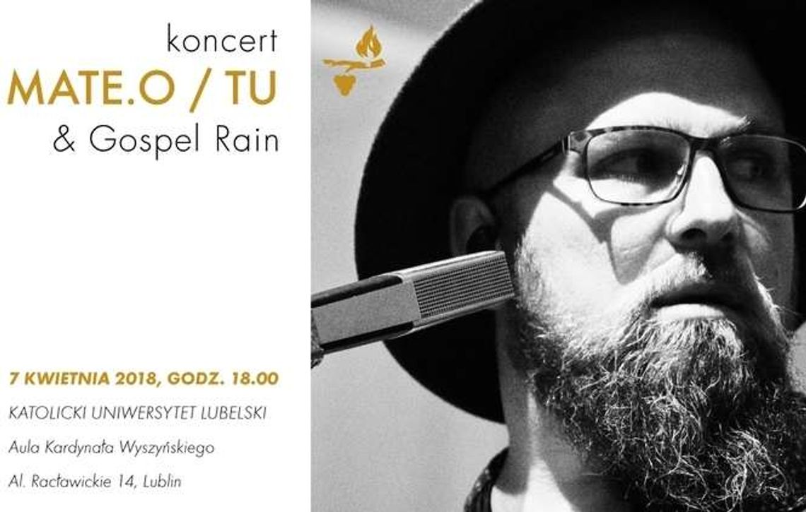 Koncert Mate.O / Tu & Gospel Rain w Lublinie