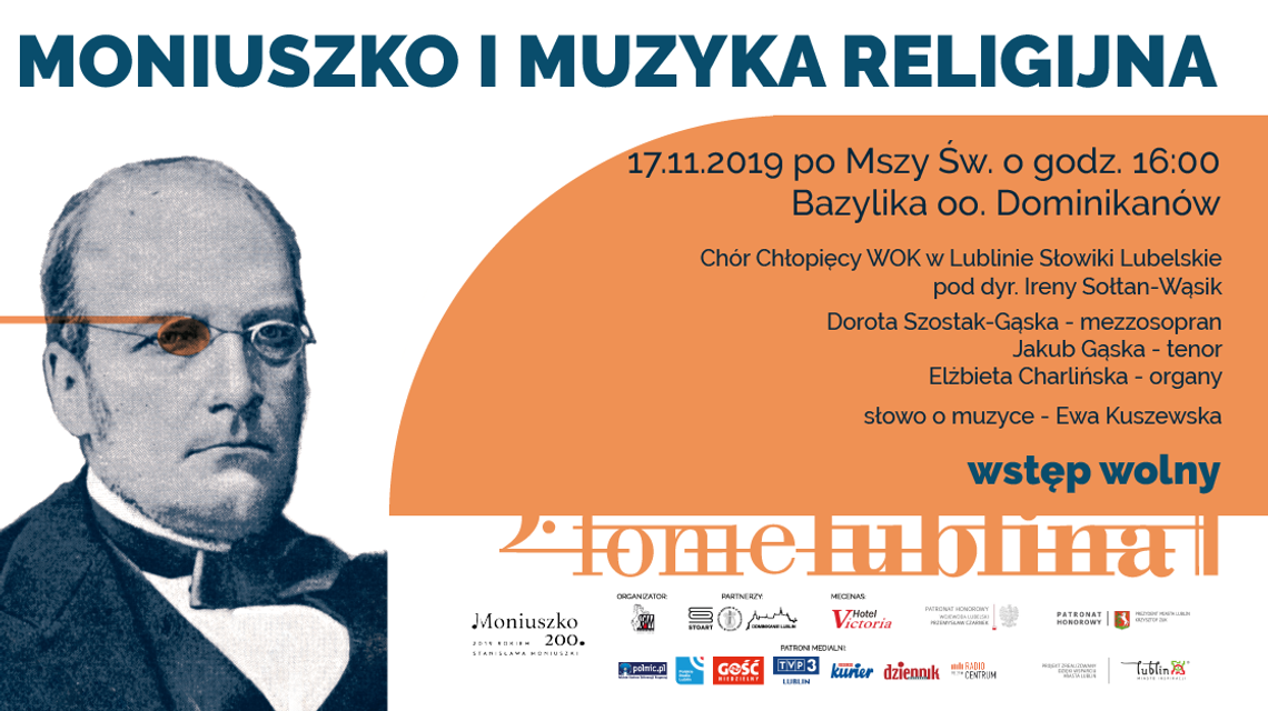 Koncert "Moniuszko i Muzyka Religijna" w Bazylice oo. Dominikanów