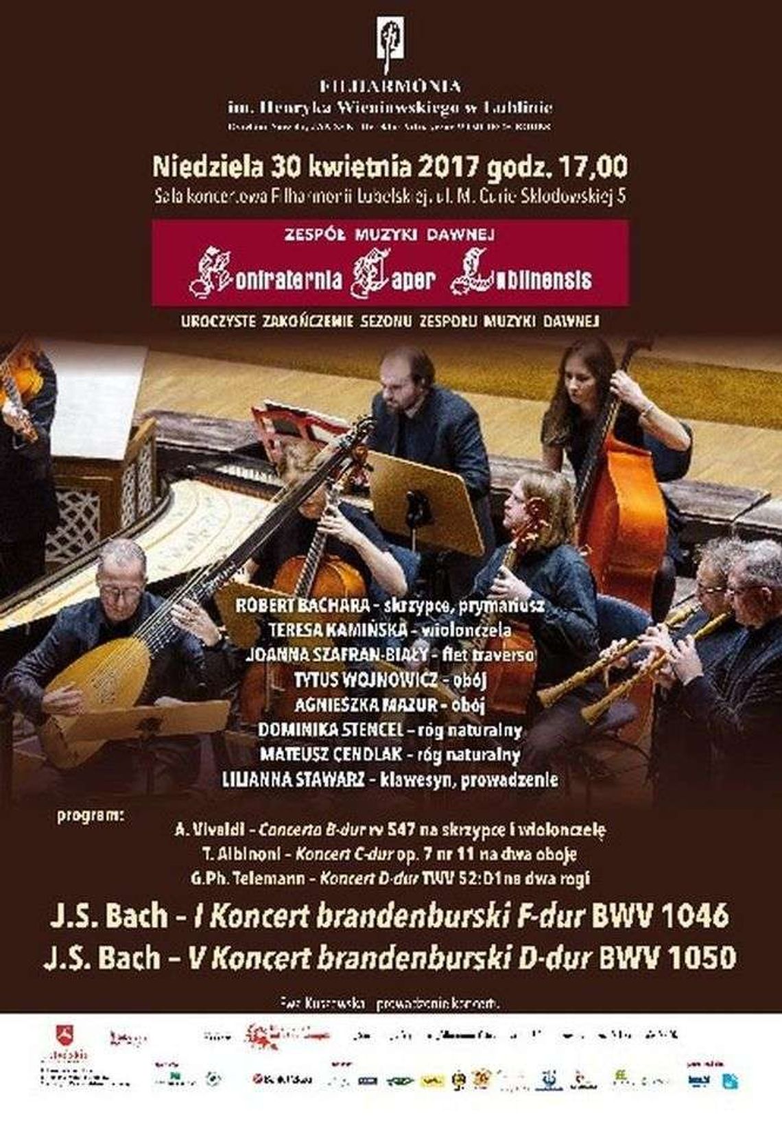 Koncert Muzyki Dawnej w Filharmonii Lubelskiej