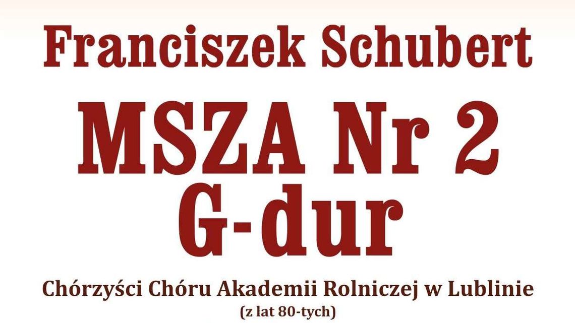 Koncert muzyki oratoryjnej w parafii św. Józefa