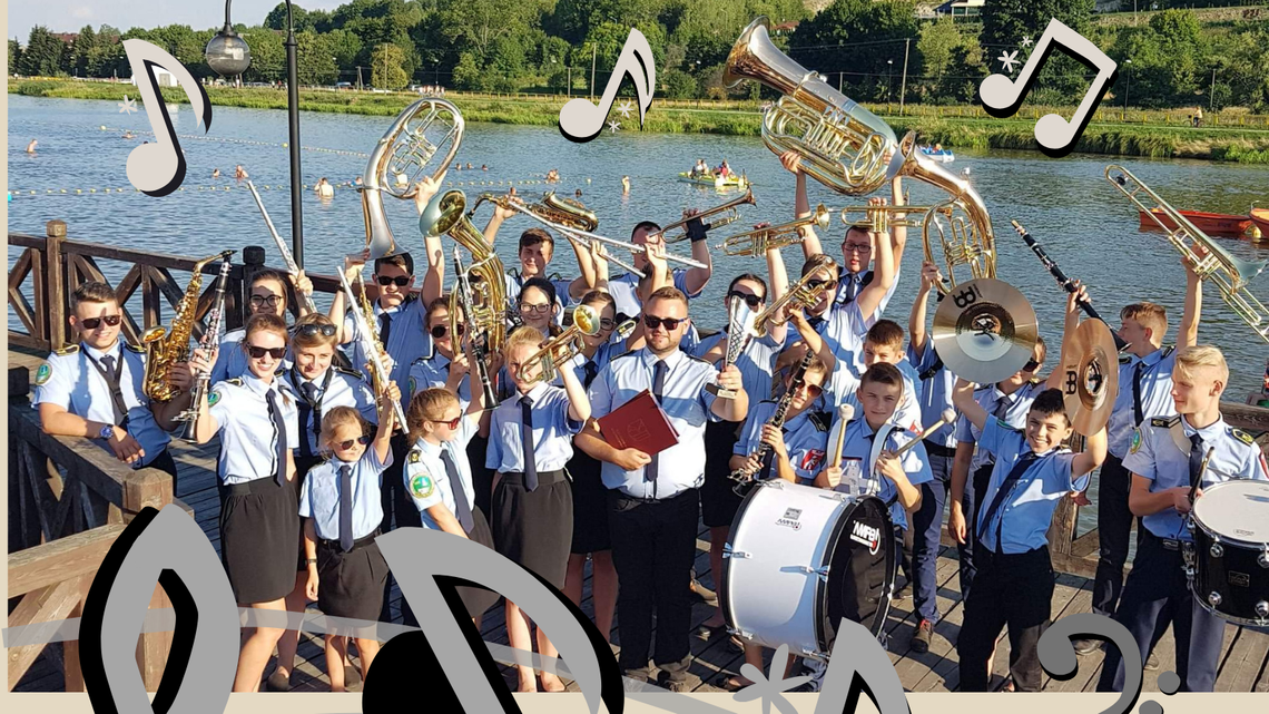 Koncert na plaży w Krasnobrodzie