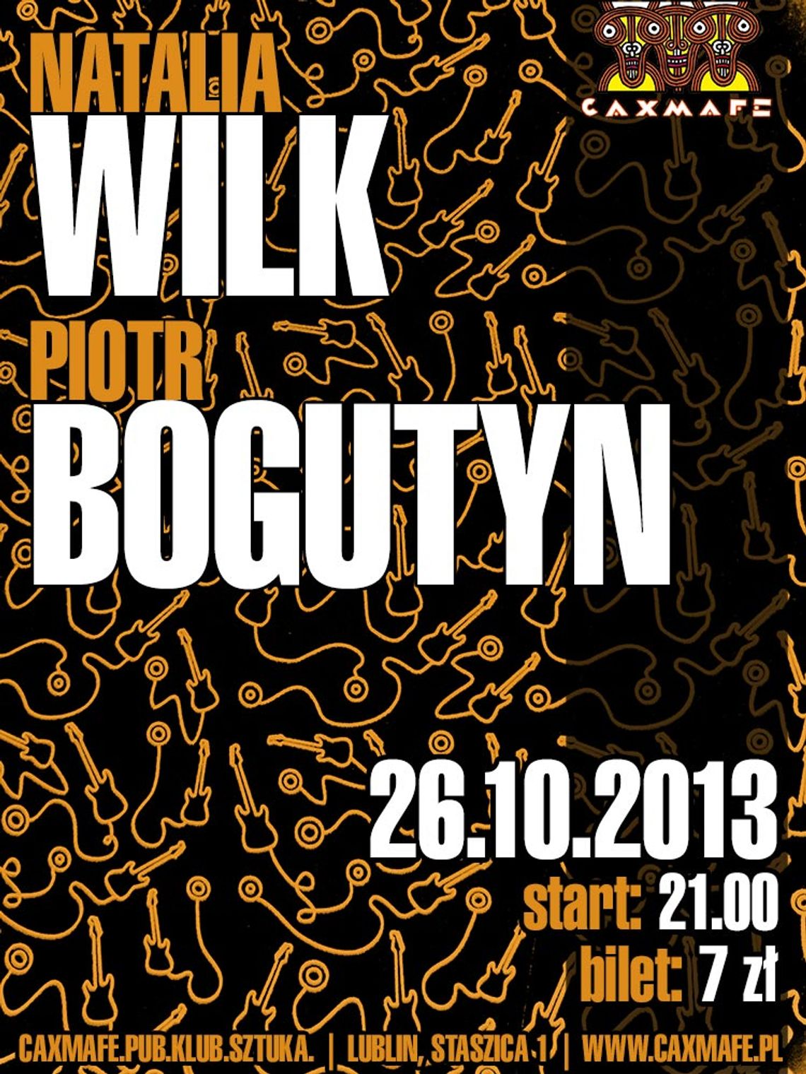 Koncert Natalii Wilk i Piotra Bogutyna w Caxmafe 