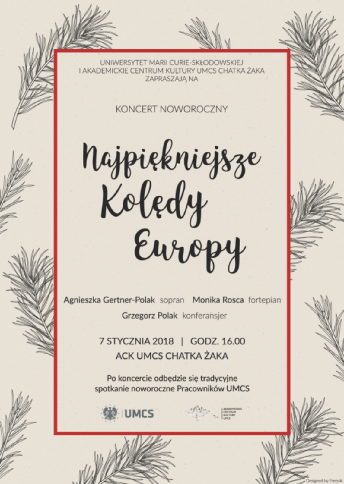 Koncert noworoczny w Chatce Żaka