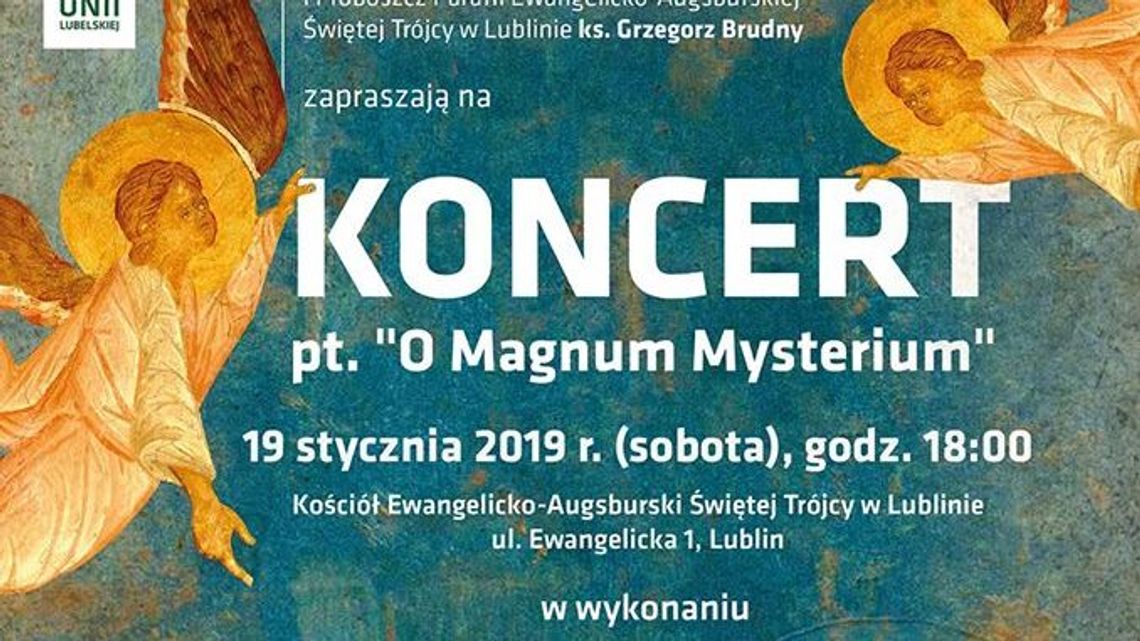Koncert "O Magnum Mysterium" w Kościele Ewangelicko-Augsburskim