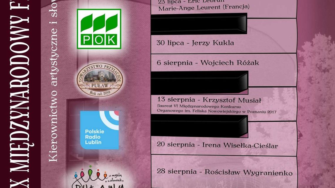 Koncert organowy Wojciecha Różaka w Puławach