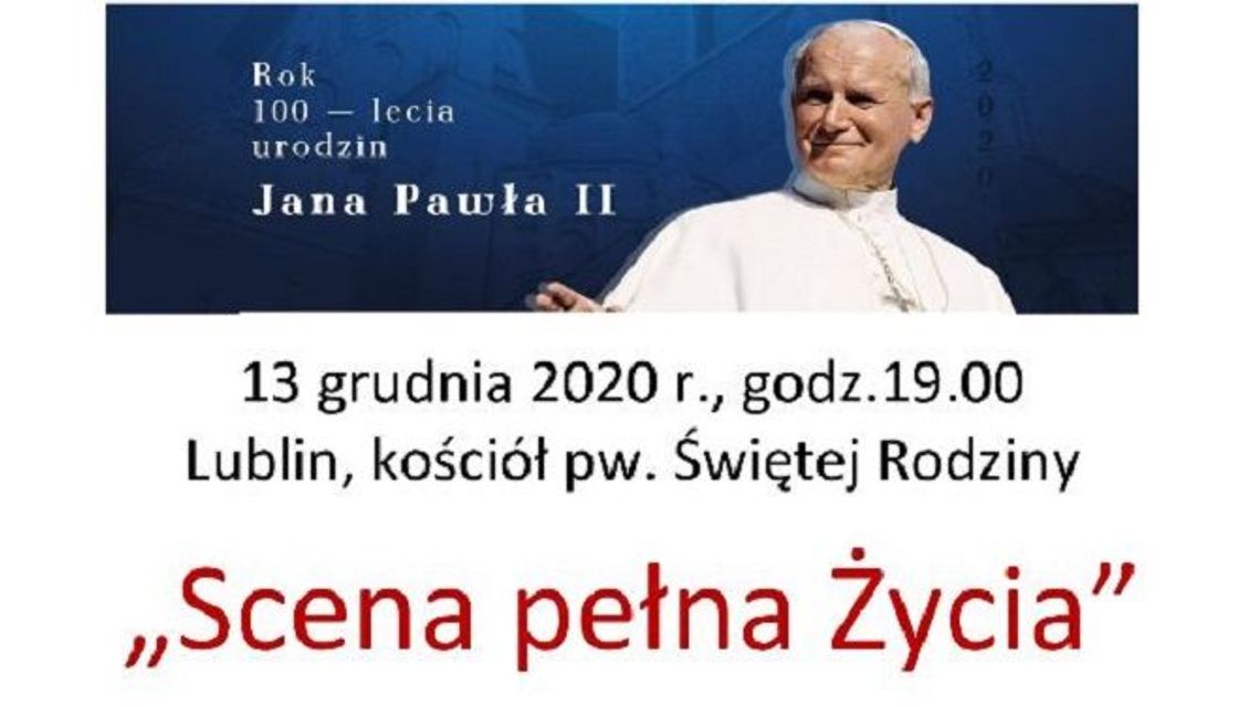 Koncert Papieski w parafii św. Rodziny na Czubach