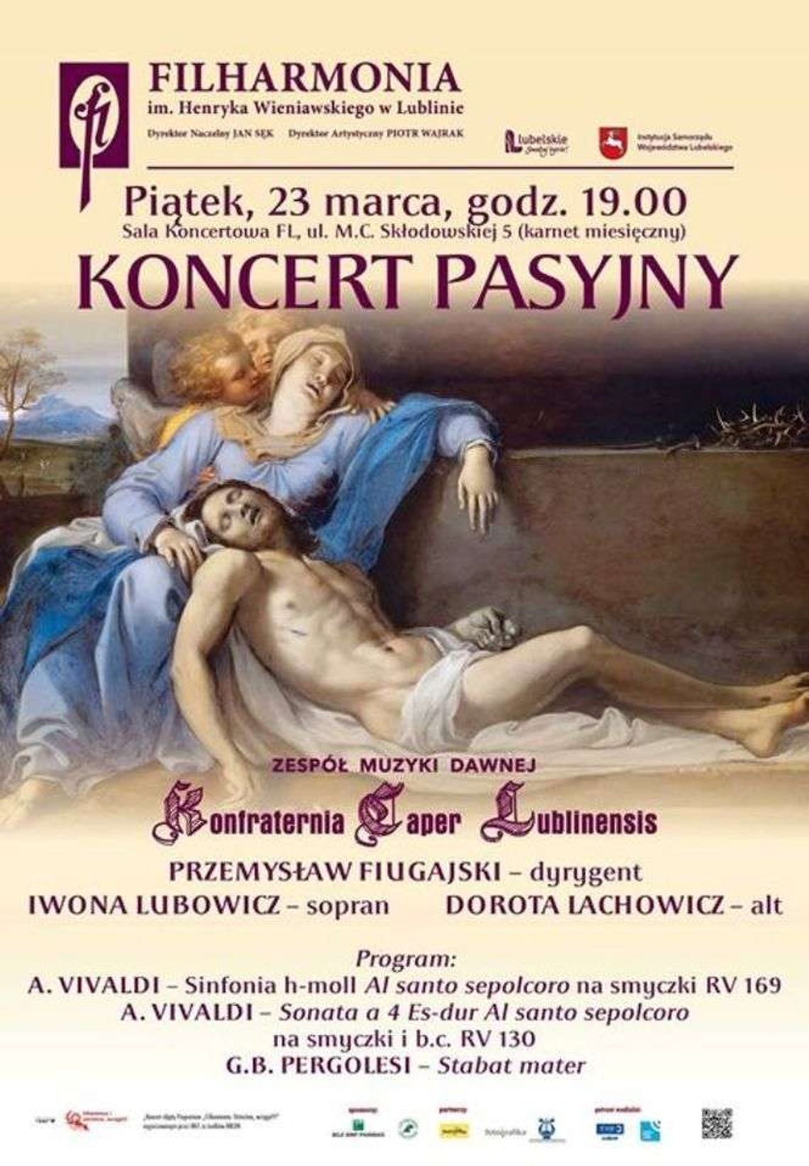 Koncert pasyjny "Stabat Mater" w Filharmonii Lubelskiej