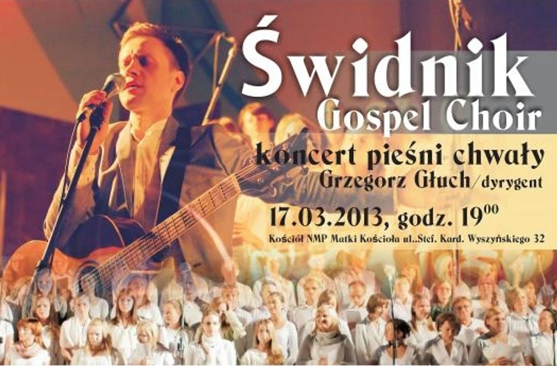 Koncert pieśni chwały w Świdniku