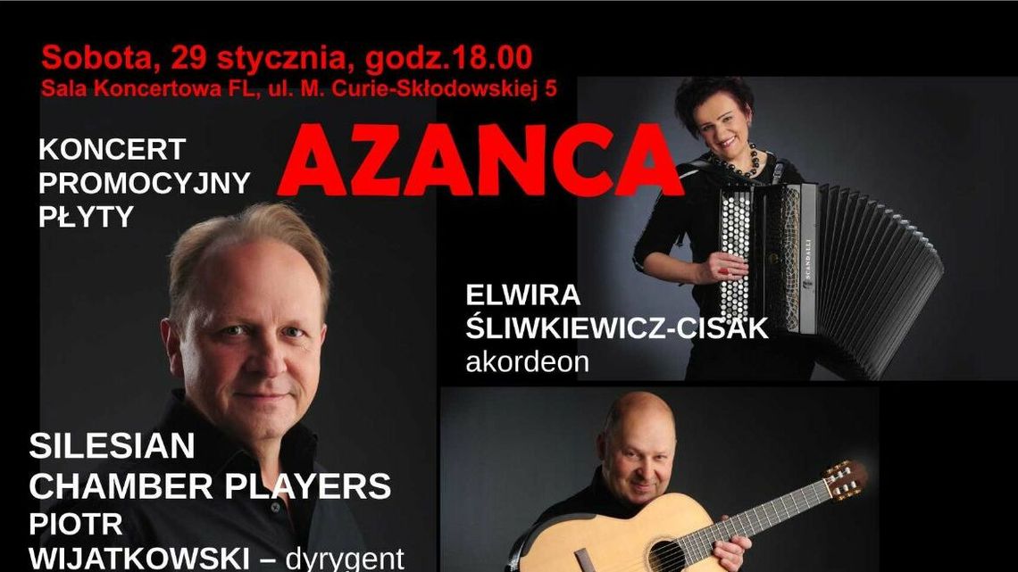 Koncert promocyjny płyty "AZANCA" w Filharmonii
