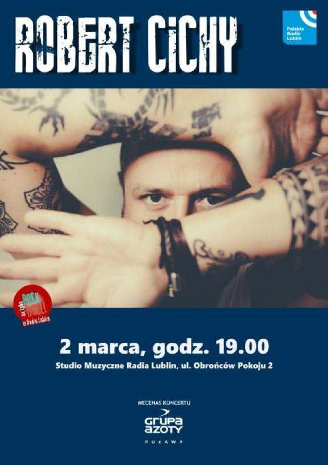 Koncert Roberta Cichego w Radiu Lublin