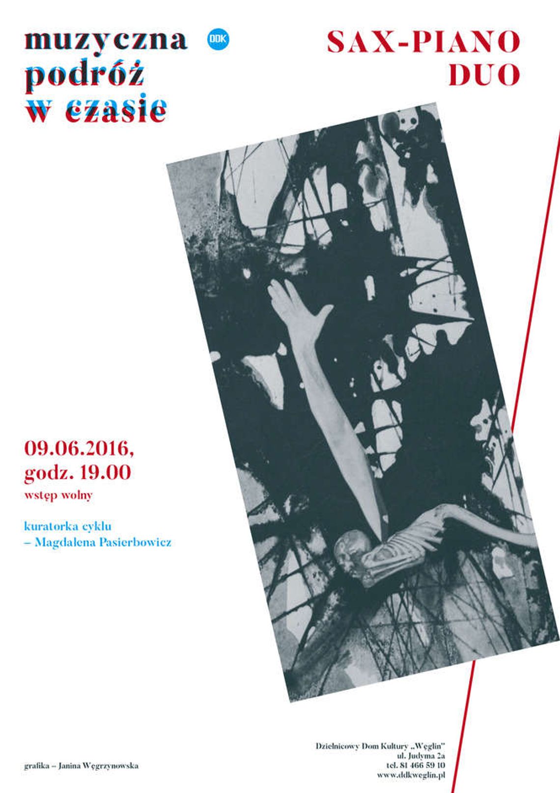 Koncert Sax-Piano Duo w DDK Węglin