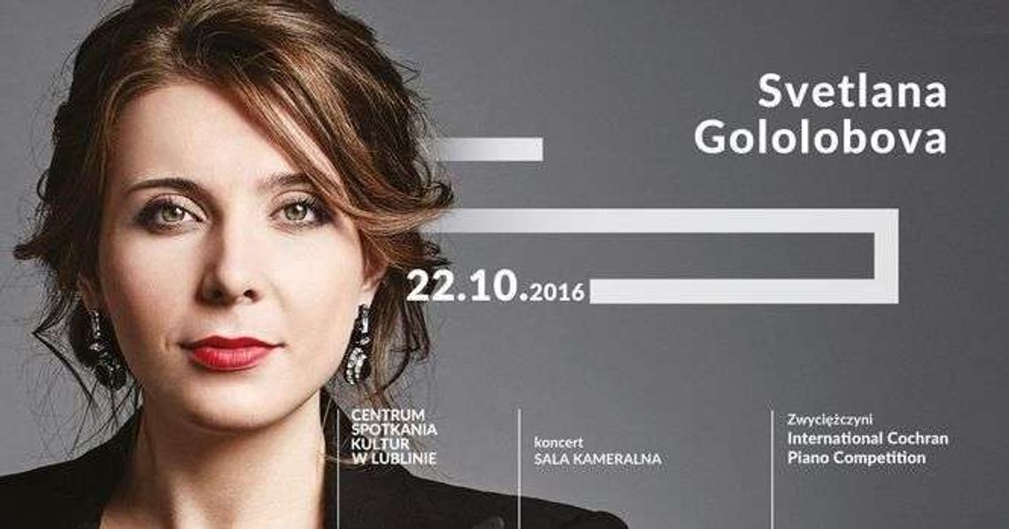 Koncert Svetlany Gololobovej - "Piano Virtuoso"