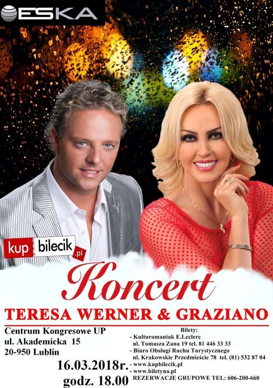 Koncert Teresy Werner i Graziano w Lublinie