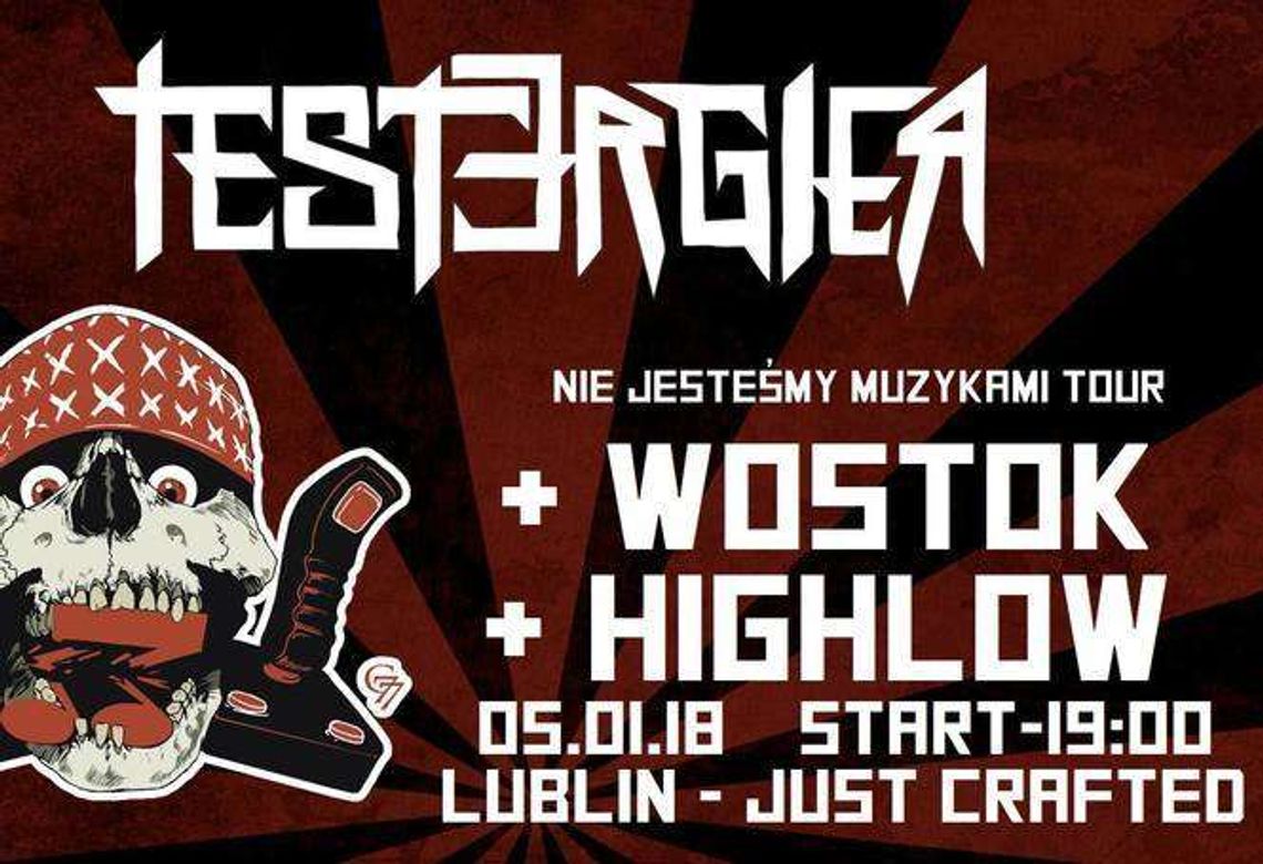 Koncert: Tester Gier w Just Crafted