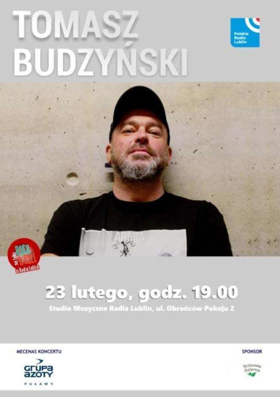 Koncert Tomasza Budzyńskiego w Radiu Lublin