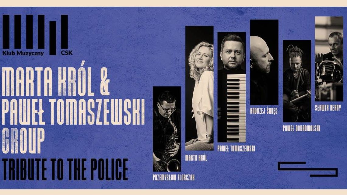 Koncert "Tribute to The Police" w Centrum Spotkania Kultur