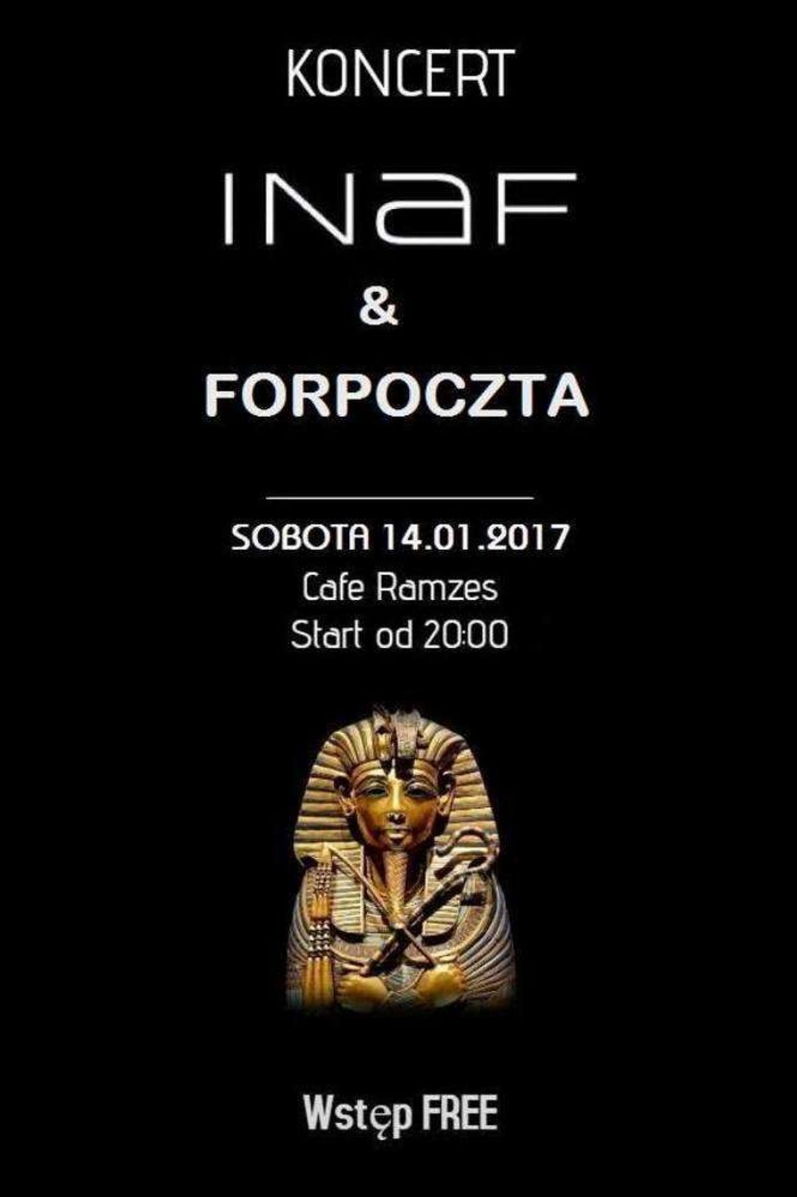 Koncert w Cafe Ramzes: Forpoczta i INAF