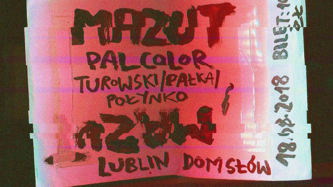 Koncert w Domu Słów: Mazut, Palcolor i TPPS
