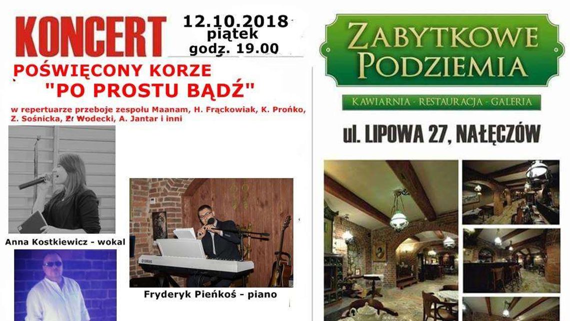 Koncert w hołdzie Korze w Zabytkowych Podziemiach w Nałęczowie