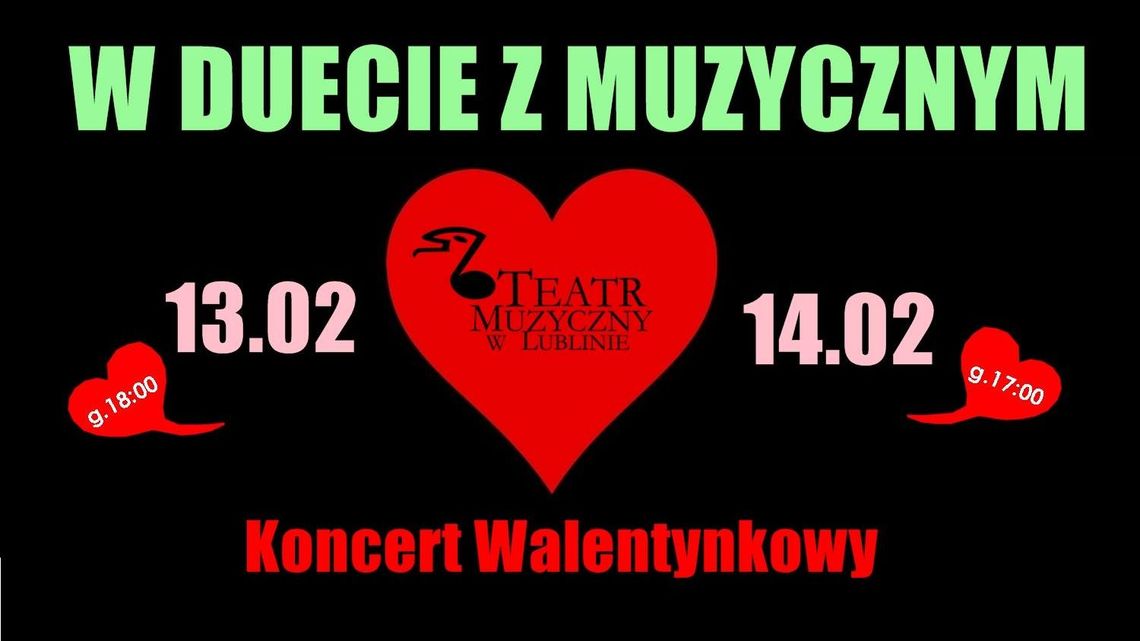 Koncert walentynkowy w Teatrze Muzycznym