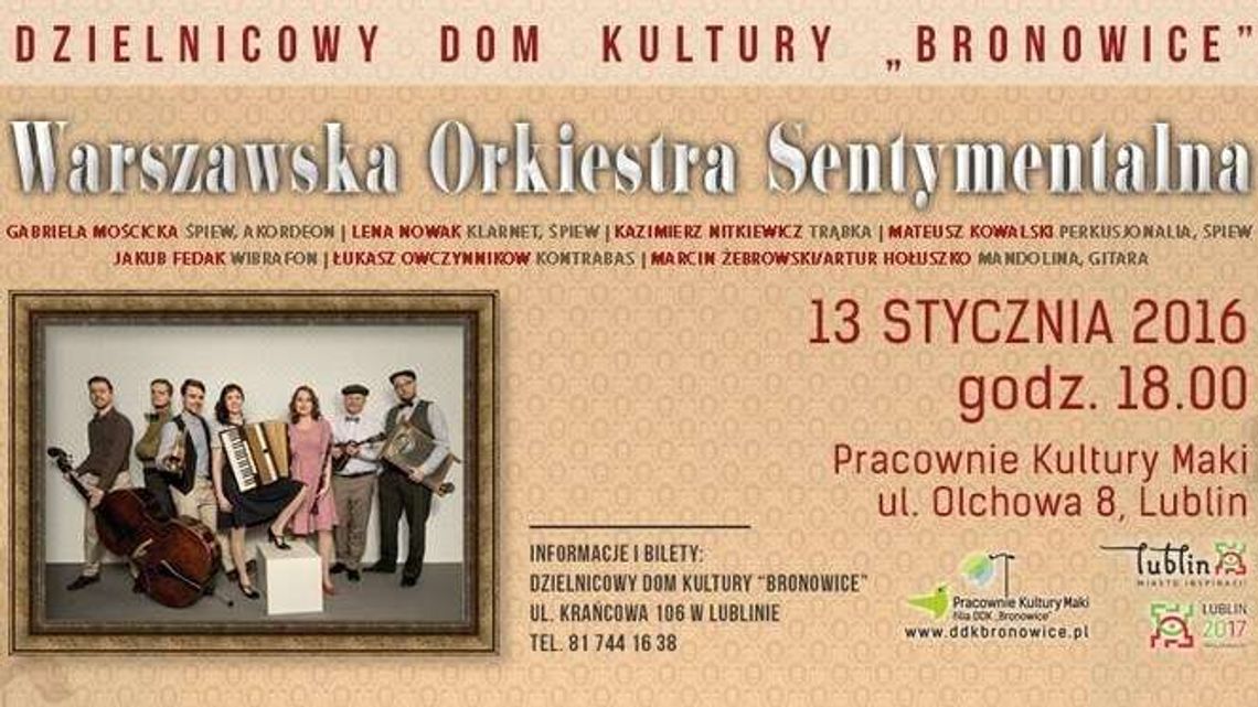 Koncert Warszawskiej Orkiestry Sentymentalnej