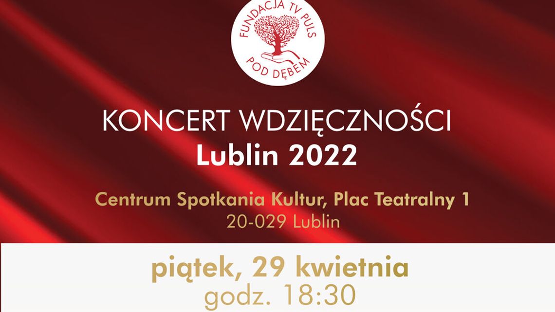 Koncert Wdzięczności w Centrum Spotkania Kultur 