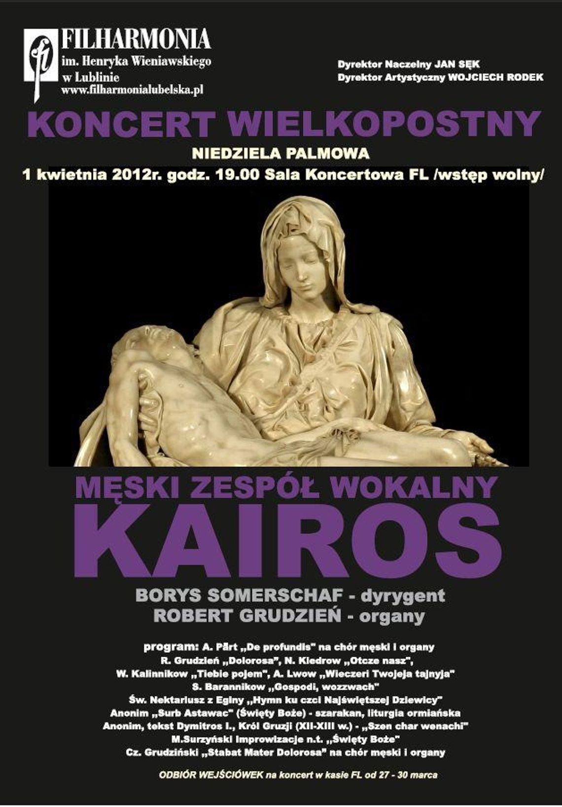 Koncert Wielkopostny Kairos