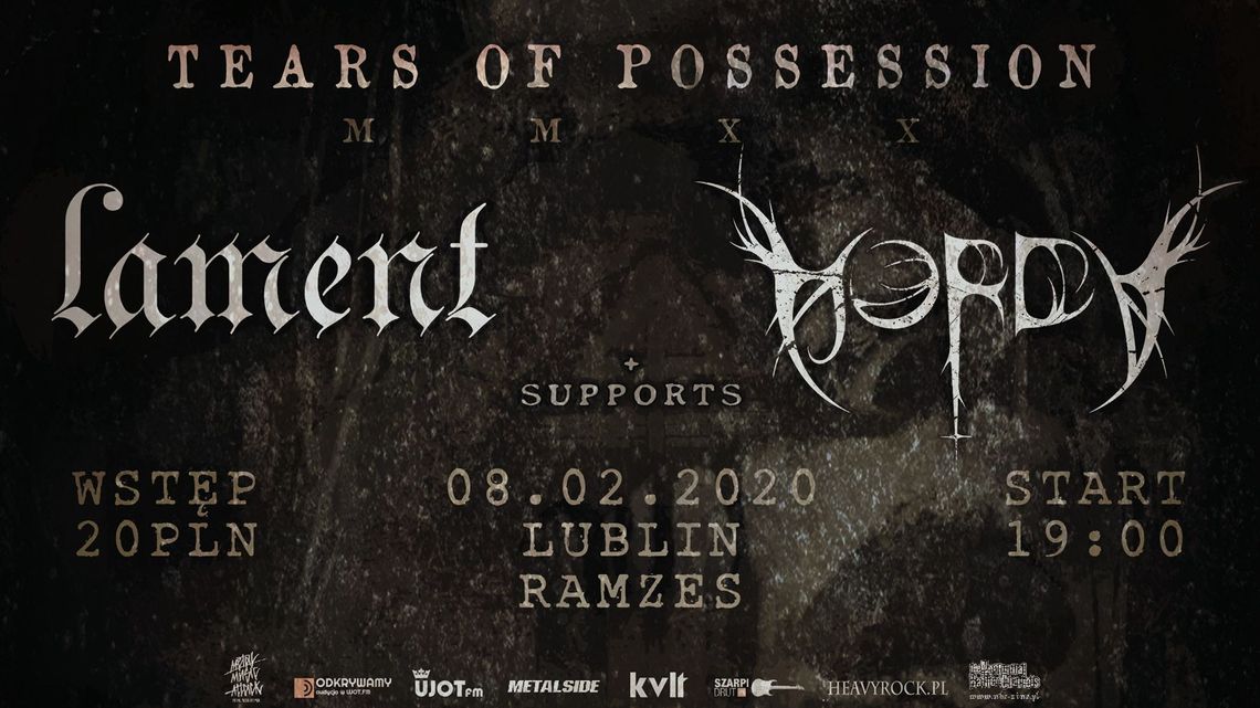 Koncert z cyklu "Tears Of Possession" w Pubie Ramzes