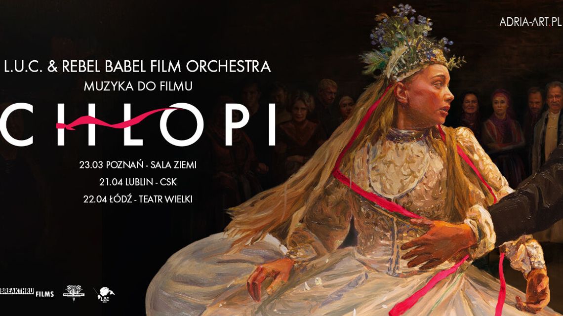 Koncert z muzyką do filmu „Chłopi” w CSK Koncert z muzyką do filmu „Chłopi” w CSK