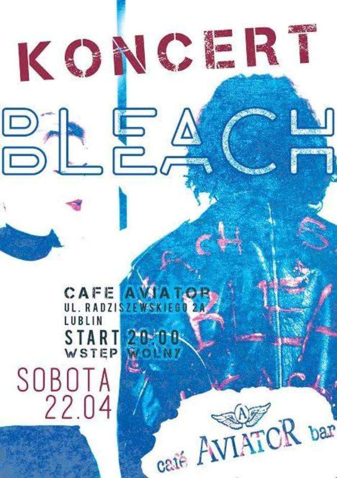 Koncert zespołu Bleach w Cafe Aviator