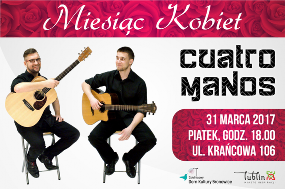 Koncert zespołu "Cuatro Manos" w DDK Bronowice