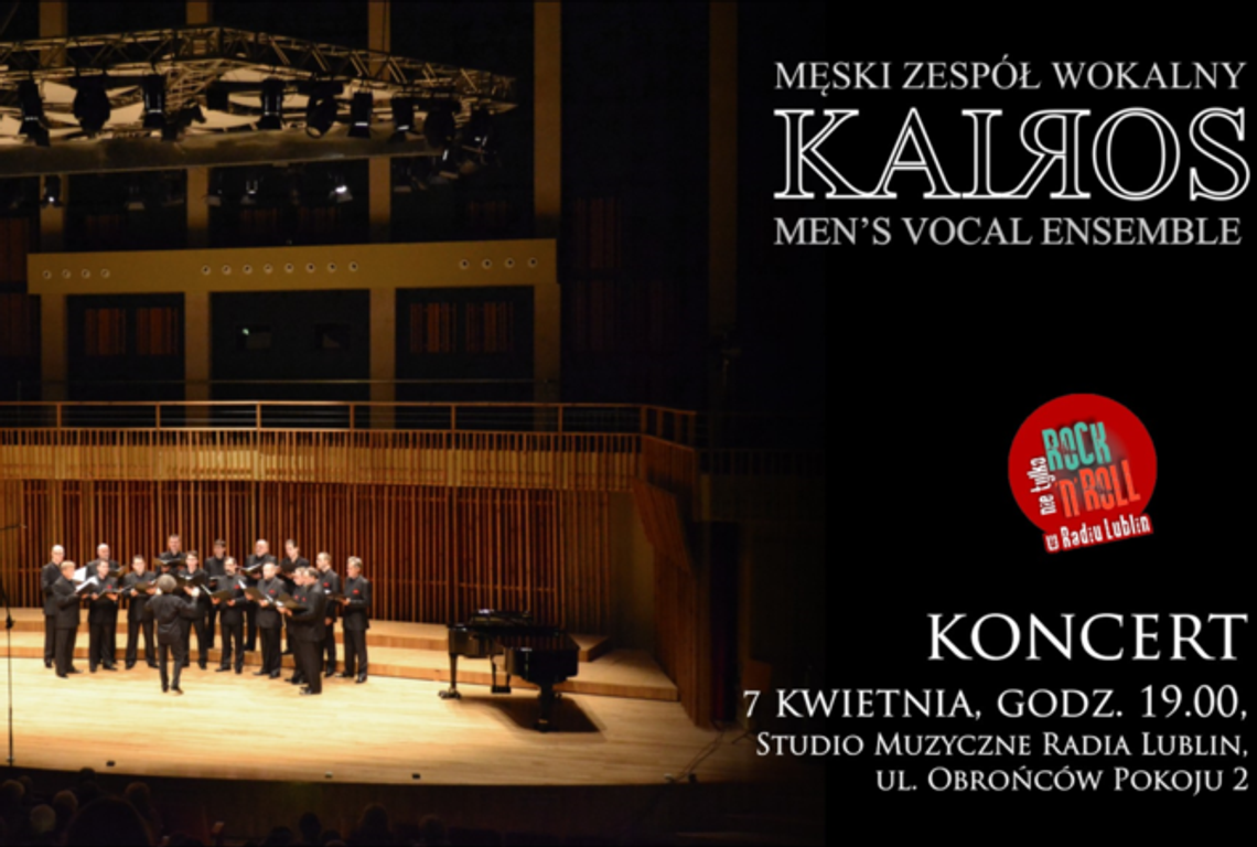 Koncert zespołu Kairos w Radiu Lublin