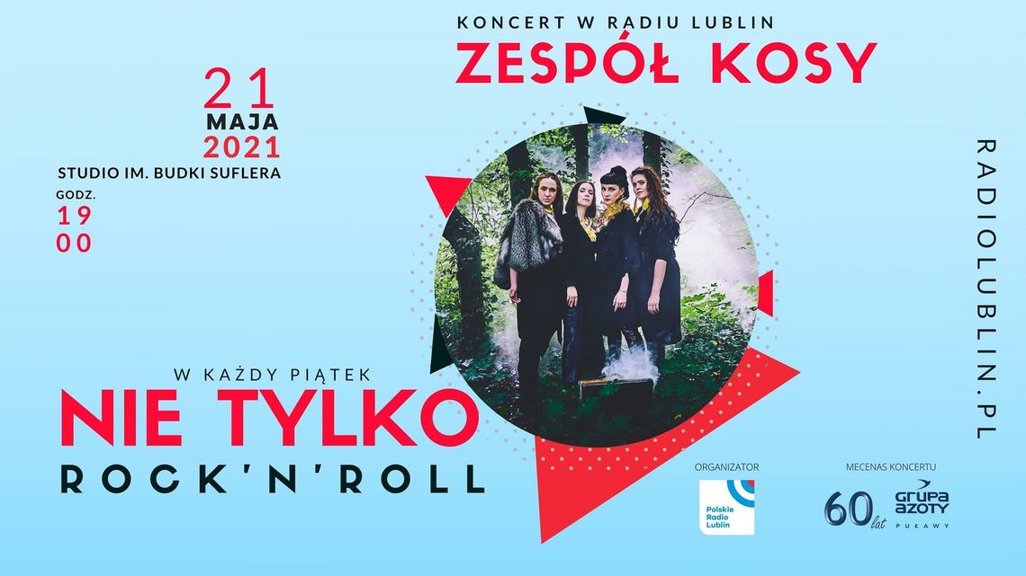 Koncert zespołu Kosy w Radiu Lublin