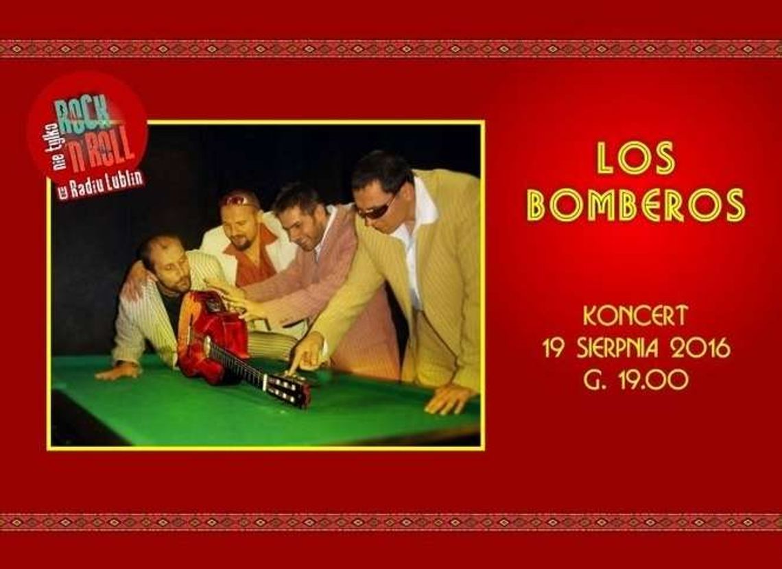 Koncert zespołu Los Bomberos w Radiu Lublin