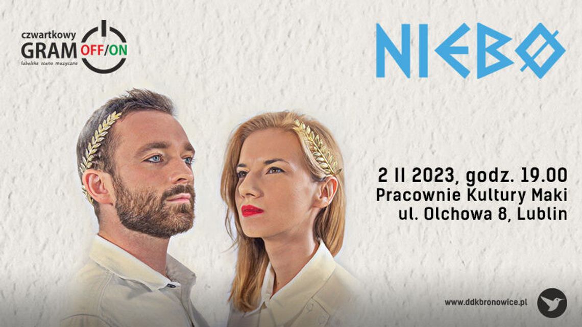 Koncert zespołu NIEBØ w Pracowniach Kultury Maki