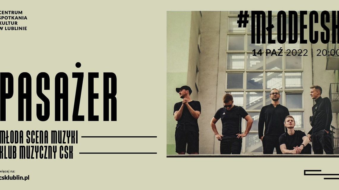 Koncert zespołu Pasażer w Centrum Spotkania Kultur