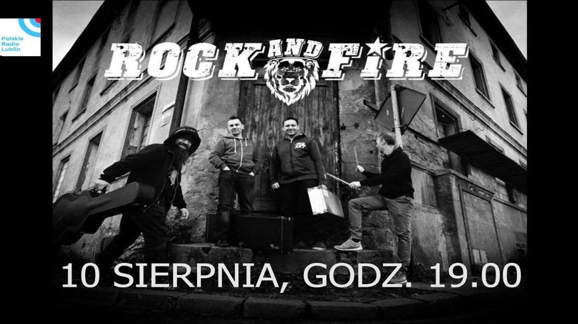 Koncert zespołu Rock and Fire w Radiu Lublin