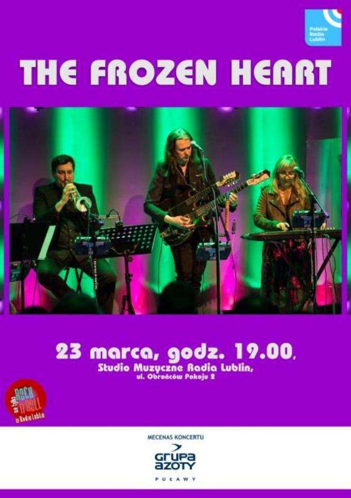 Koncert zespołu The Frozen Heart w Radiu Lublin