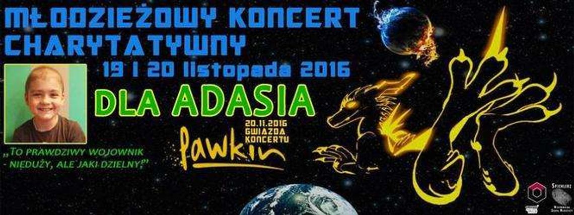 Koncerty dla Adasia w Opolskim Centrum Kultury