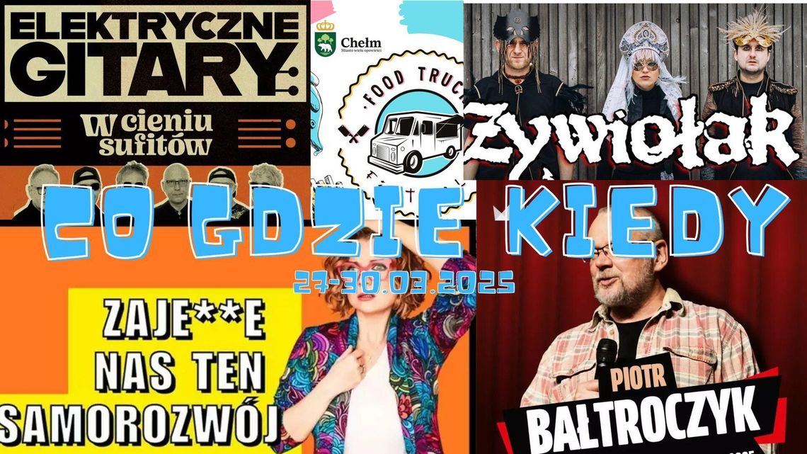 Koncerty, stand-upy i festiwale! Wydarzenia w woj. lubelskim w weekend 28-30 marca 2025