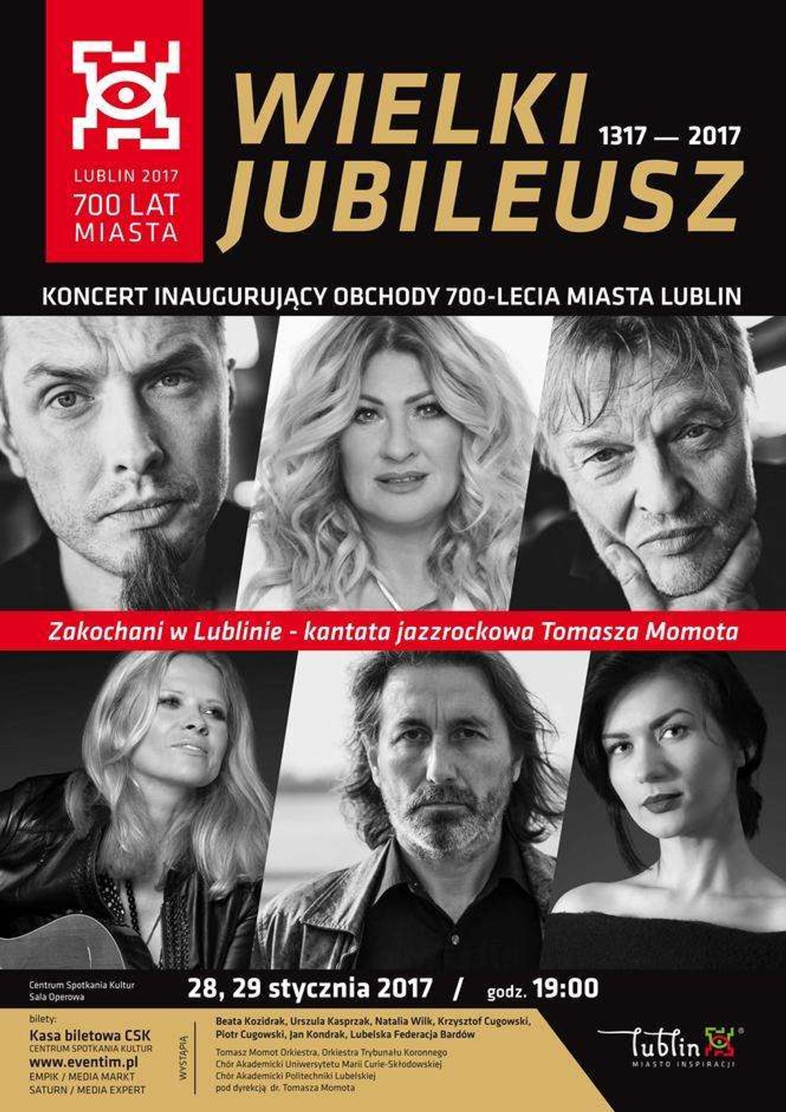 Koncerty "Zakochani w Lublinie" na 700-lecie miasta