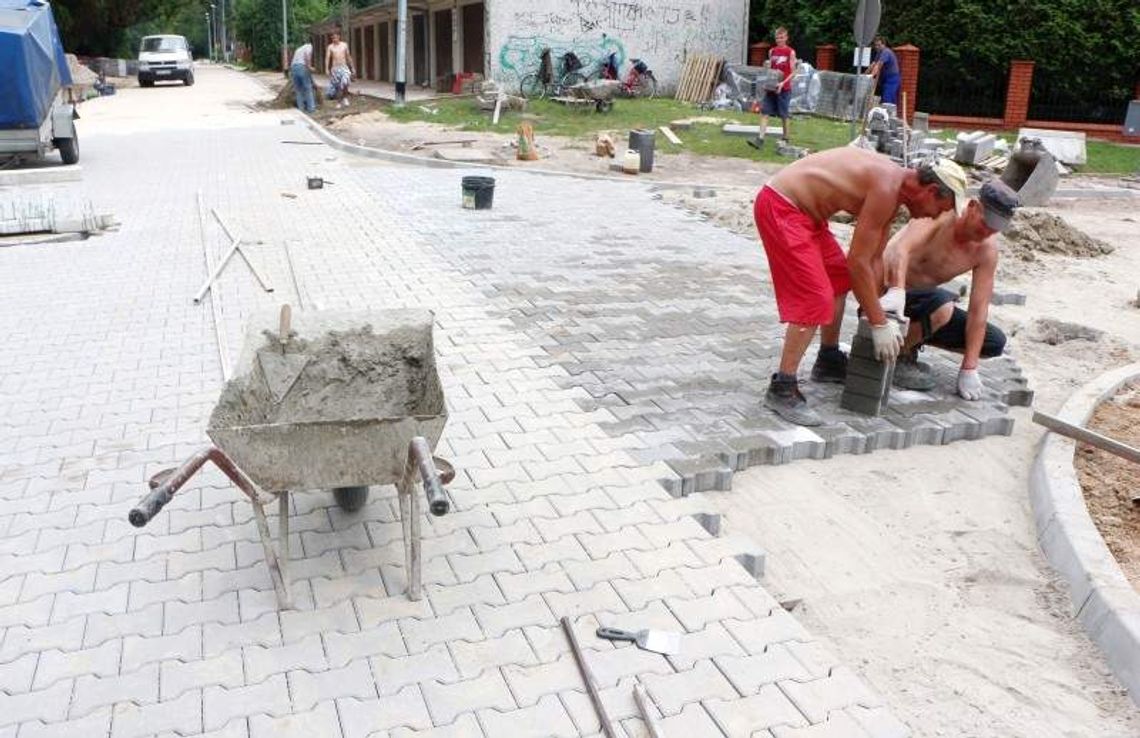 Kończy się budowa ul. Reja w Puławach
